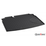 Original Gledring Premium Gummi Kofferraummatte - VOLKSWAGEN Golf V/VI HB (mit Res.Rad) 2003-2012